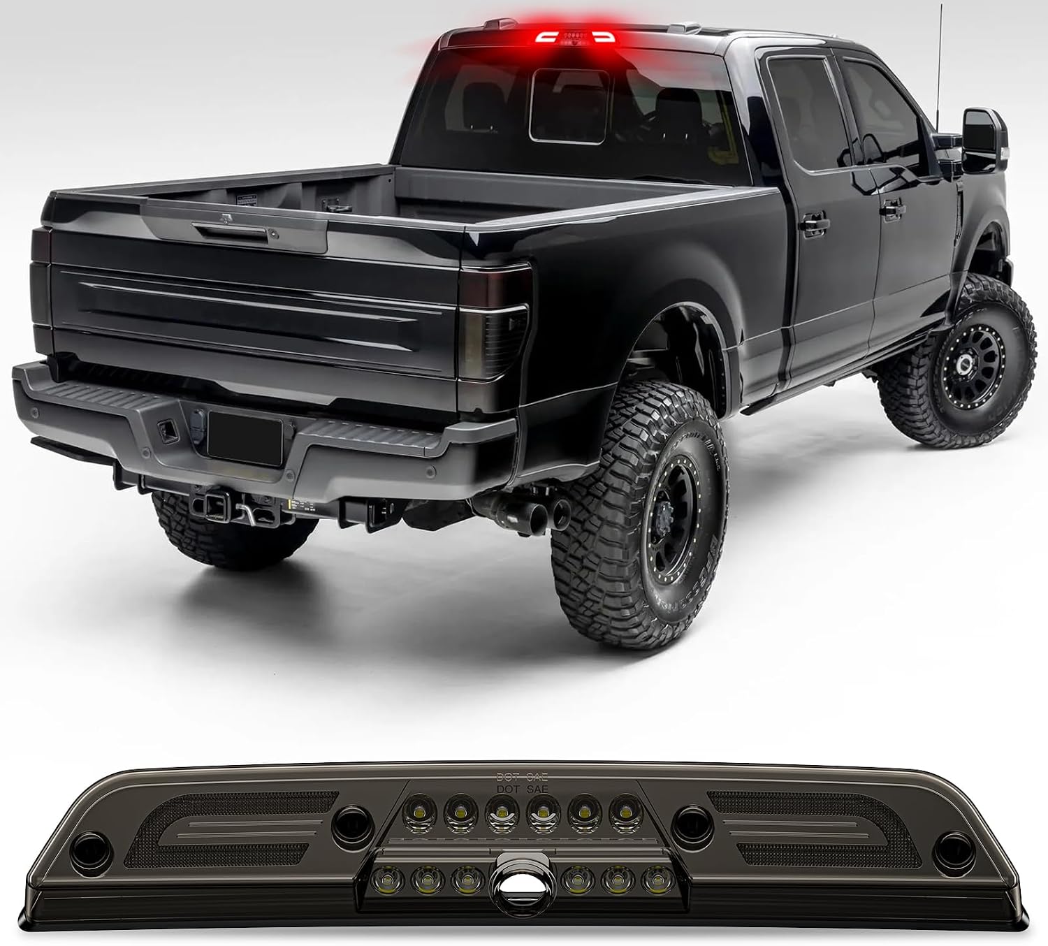 Smoked LED 3rd brake light for 2015-2027+ Ford F-150/Super Duty by AutoLEDTech.com on Tampa Home & Garden Store