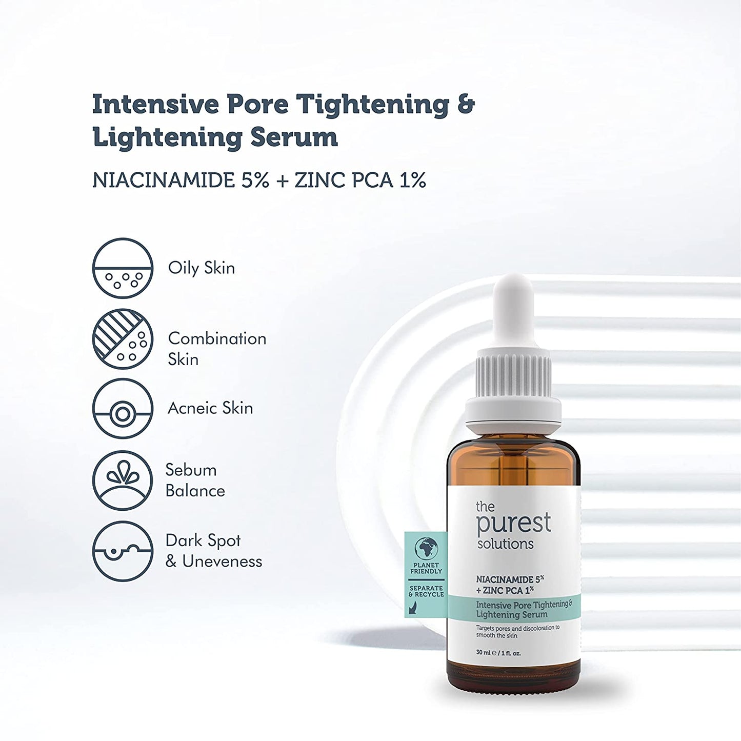 The Purest Solutions Niacinamide 5% + Zinc PCA 1% Serum by Beauty Care Bag on Tampa Home & Garden Store