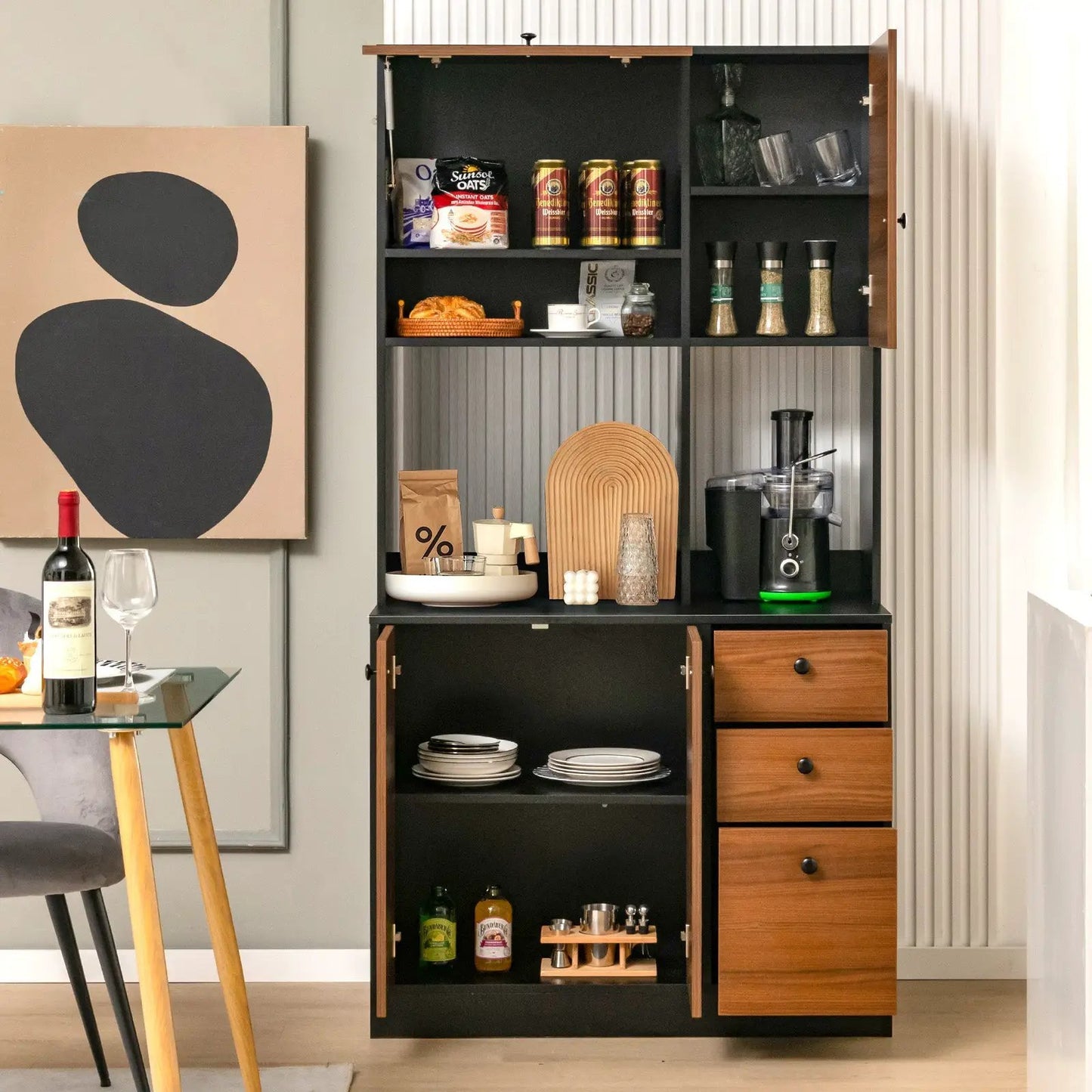 Five Tier Garage Shelving Unit 2200 Lbs Capacity