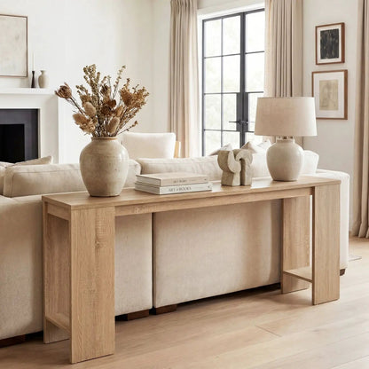 71 Inch Console Table With Storage For Hallway