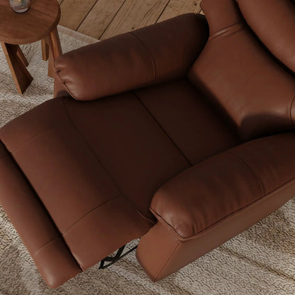 Oslo Antelope Swivel Glider Recliner Footrest