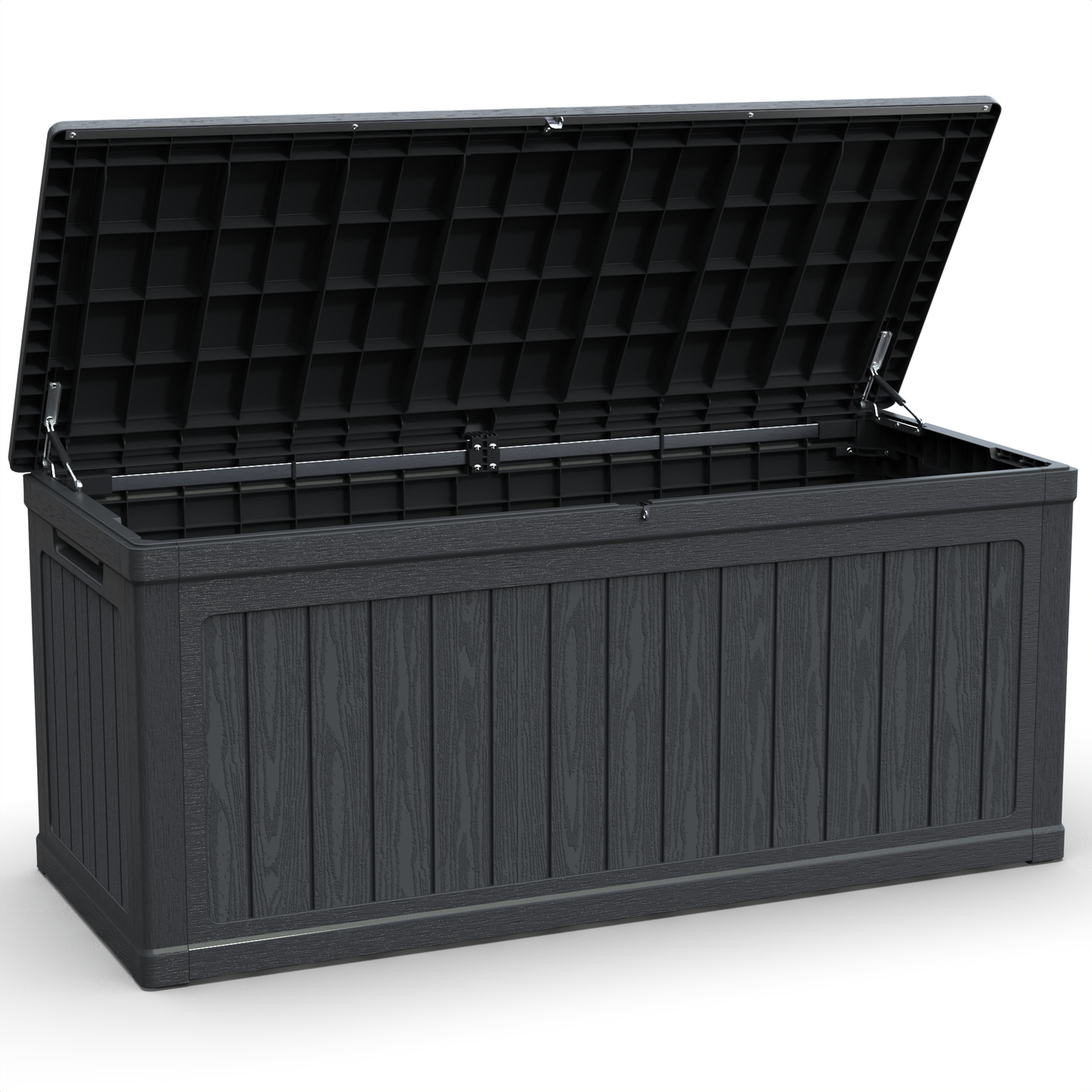 260 Gallon Outdoor Storage Deck Box With Lid And Lock