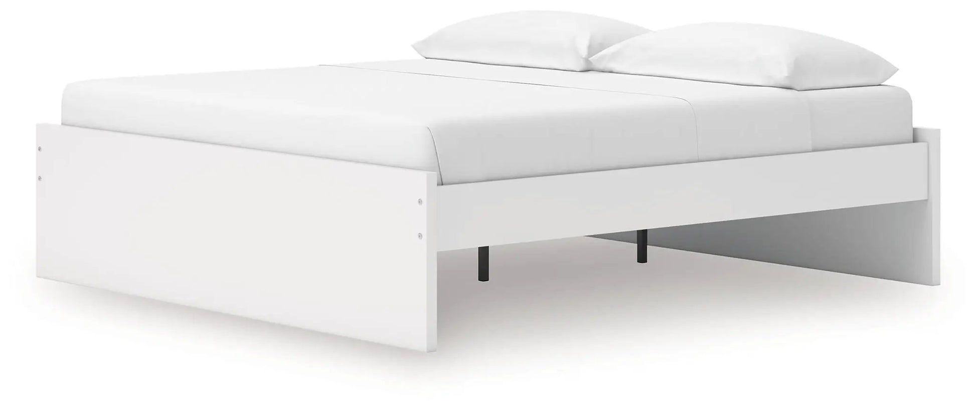 Onita Platform Bed, white storage bed by Unique Piece Furniture, modern low-profile frame on Tampa Home & Garden Store