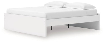 Onita Platform Bed, white storage bed by Unique Piece Furniture, modern low-profile frame on Tampa Home & Garden Store