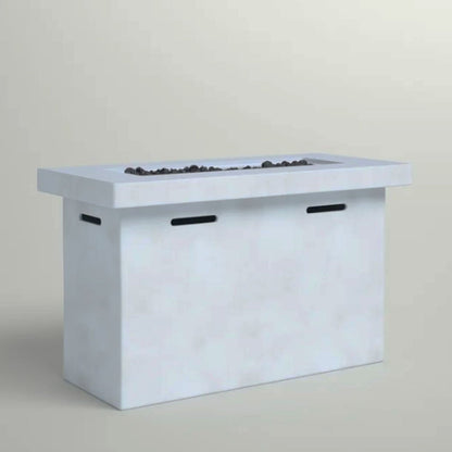 Concrete Propane Fire Pit and Steel Base