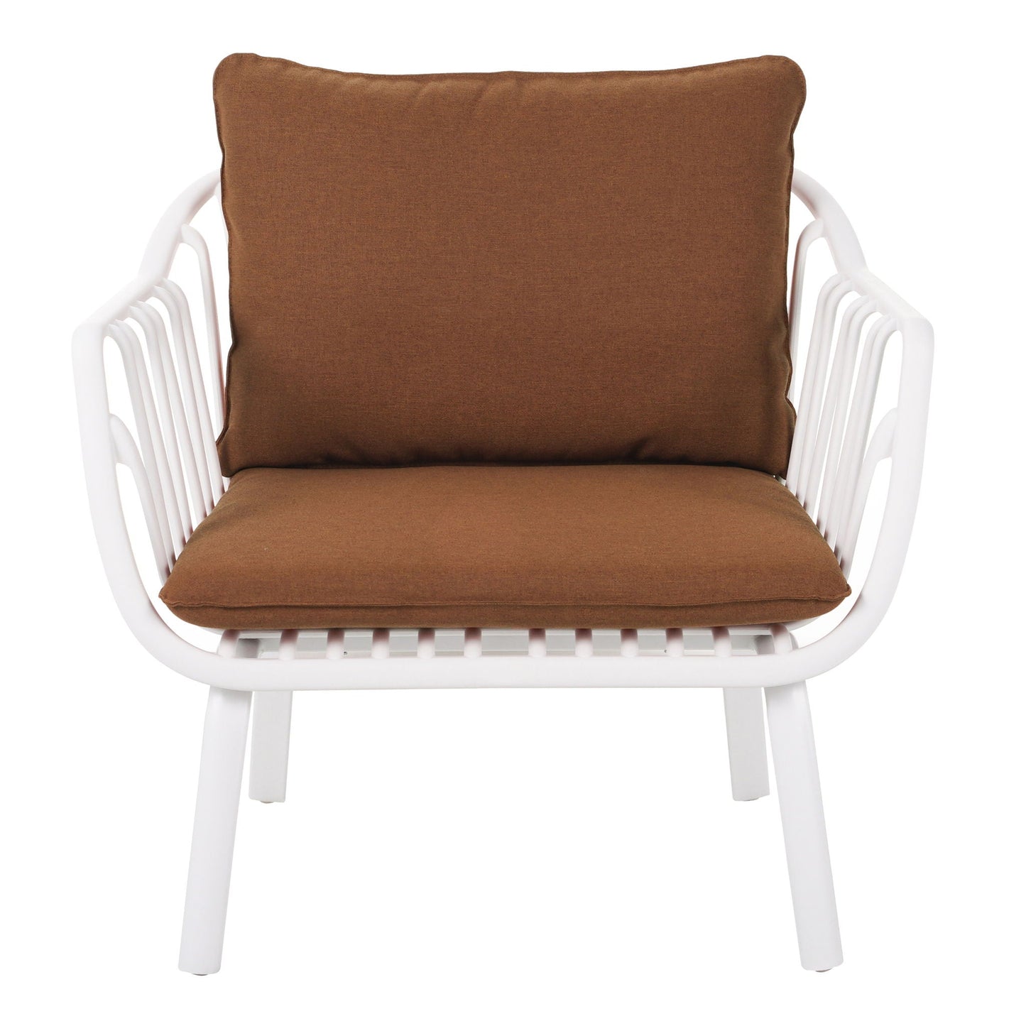 Huron Outdoor Resin Club Chair Set of Two