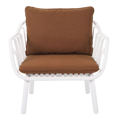 Huron Outdoor Resin Club Chair Set of Two