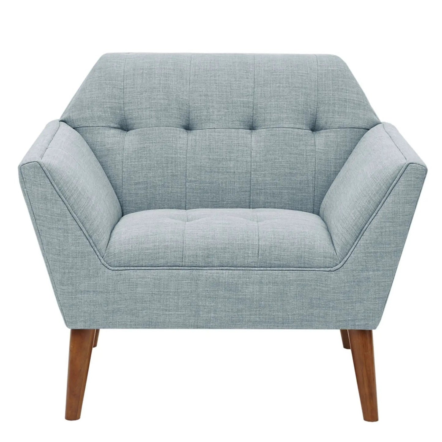 Lounge Chair With Button Tufting Mid Century