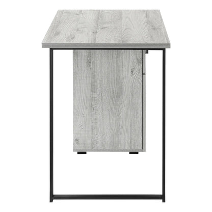 Computer Desk With Left and Right Setup Storage