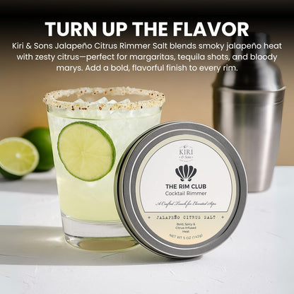 Jalapeno Citrus Cocktail Rimmer Salt For Drinks