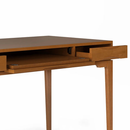 Harper Handcrafted Desk warm wood finish by Unique Piece Furniture on Tampa Home & Garden Store