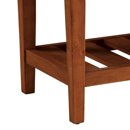 Charla Upholstered Bench with Tufted Fabric Seat