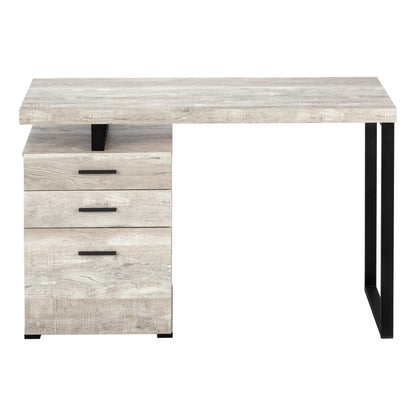 Left or Right Computer Desk with Ample Drawers