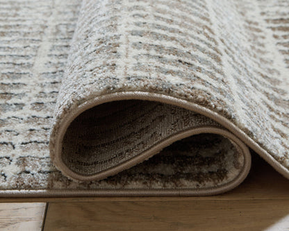 Fuadwick Rug Contemporary Stripe Area Rug