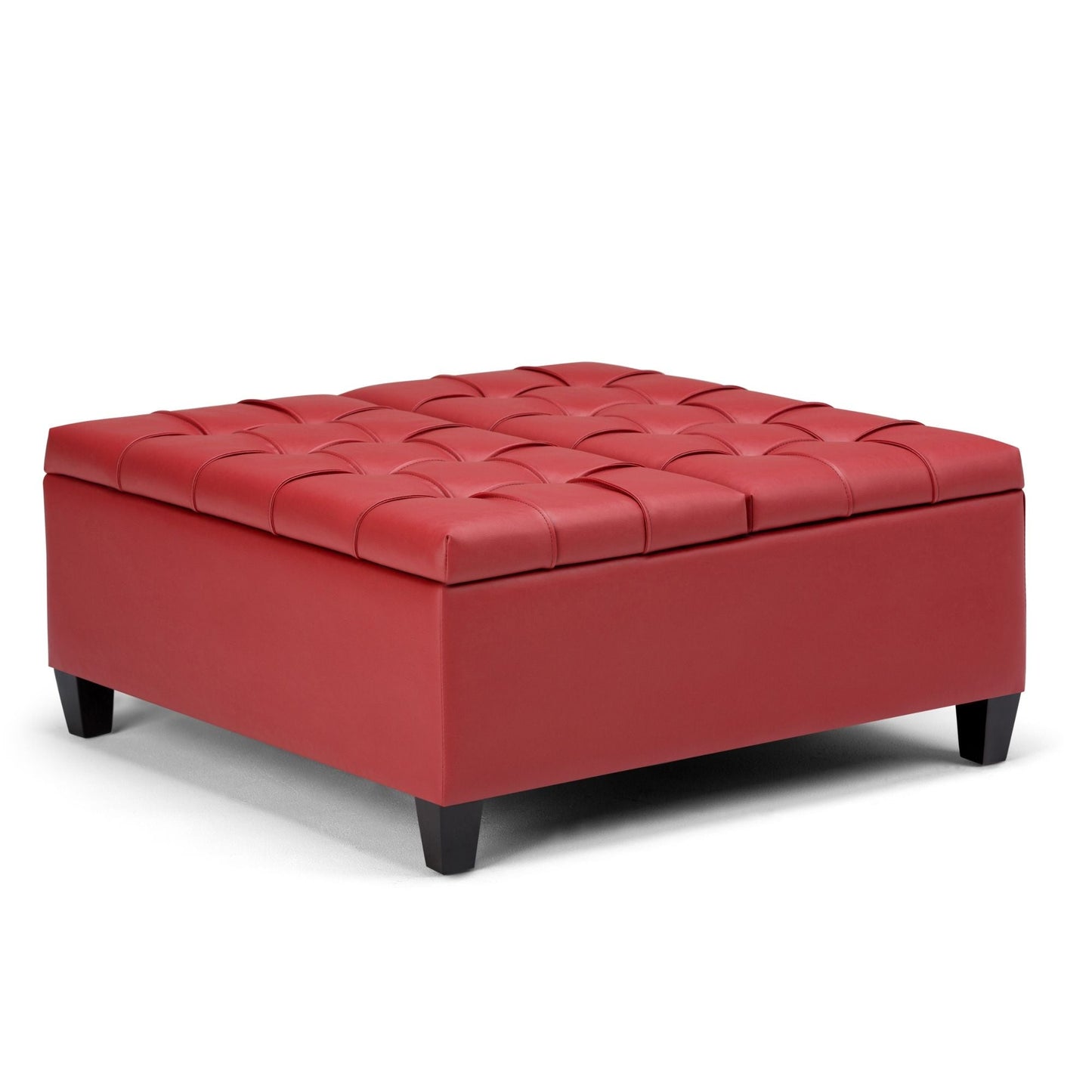 Harrison Upholstered Coffee Table Storage Ottoman