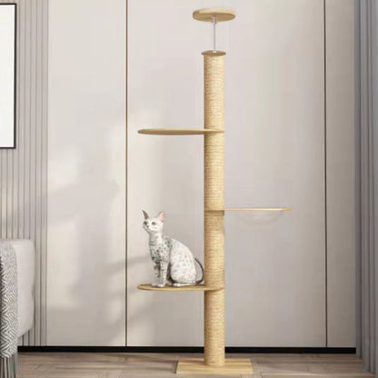 Tongtian Column Climbing Frame Cat Toys cat tree with natural sisal rope column by Sell My Stuff on Tampa Home & Garden Store