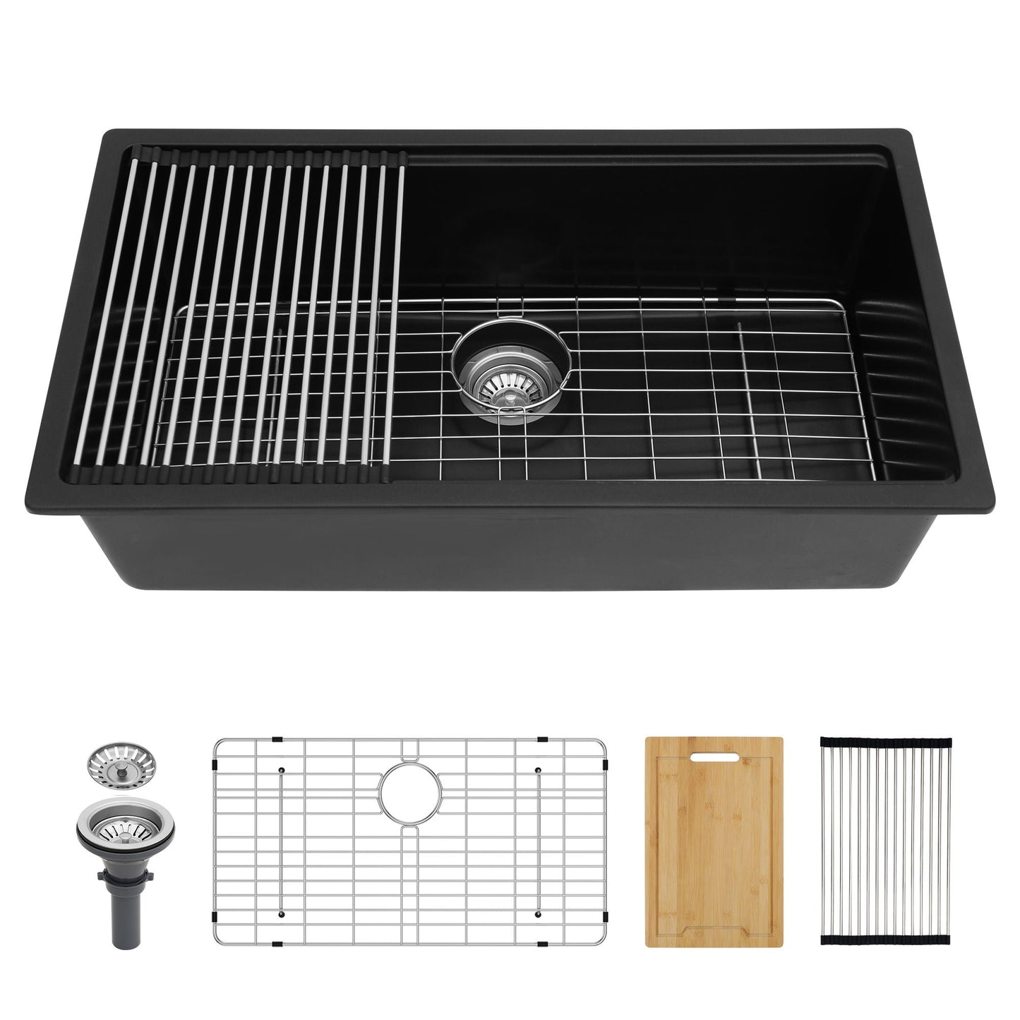 Premium Quartz Composite Workstation Sink