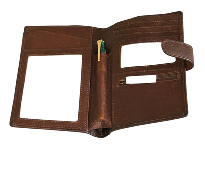 Cambridge Full-Grain Leather Passport Wallet