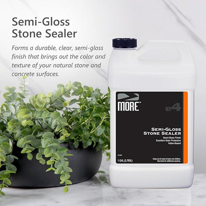 MORE® Semi-Gloss Stone Sealer
