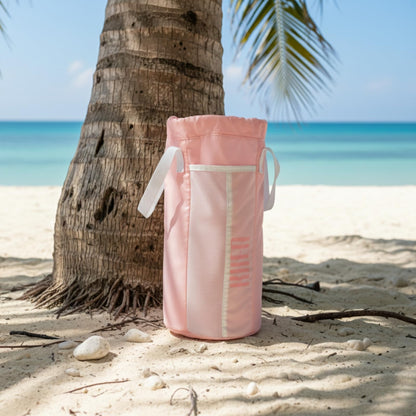 Pink Baby Beach Splash Mat And Sand Barrier