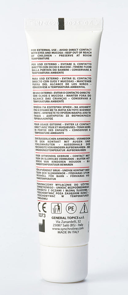Face cream Synchroline Rosacure Intensive Cream SPF30 by Beauty Care Bag in a white tube on Tampa Home & Garden Store