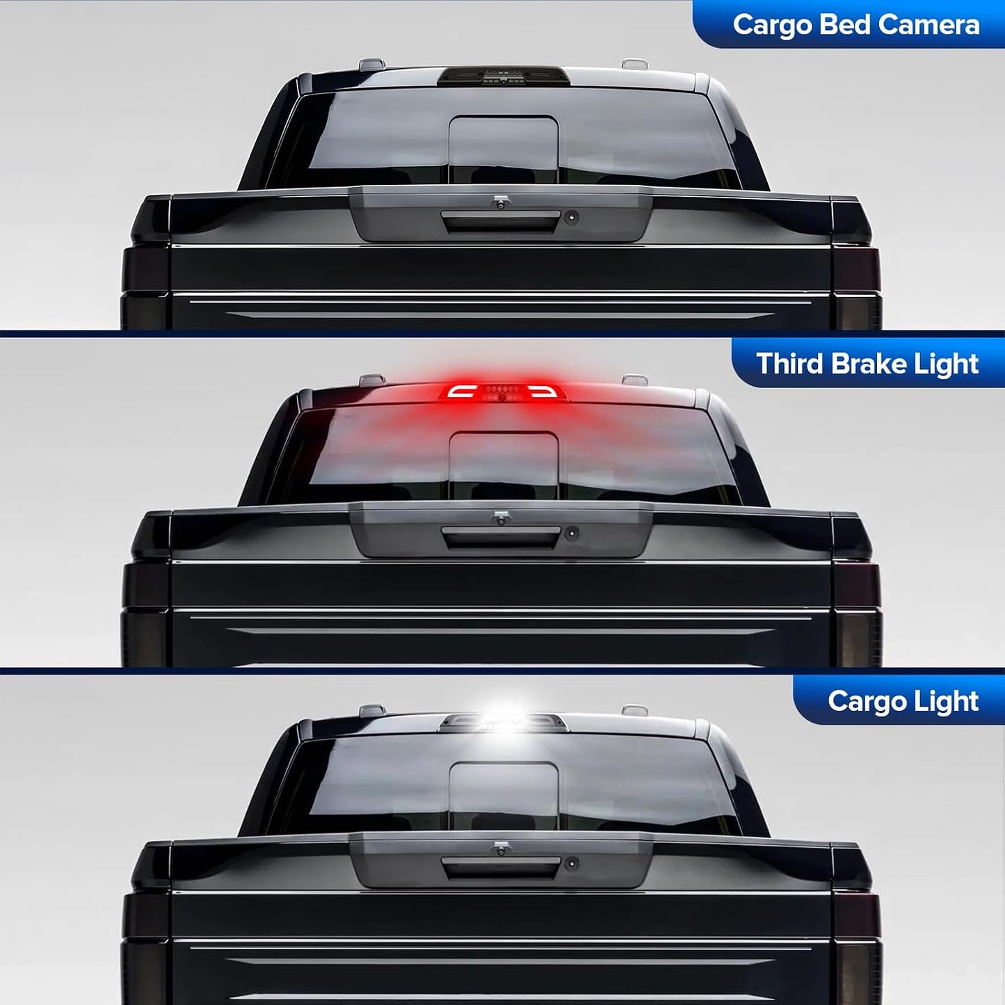 AutoLEDTech smoked LED 3rd brake light for Ford F-150/Super Duty, exterior vehicle lighting on Tampa Home & Garden Store