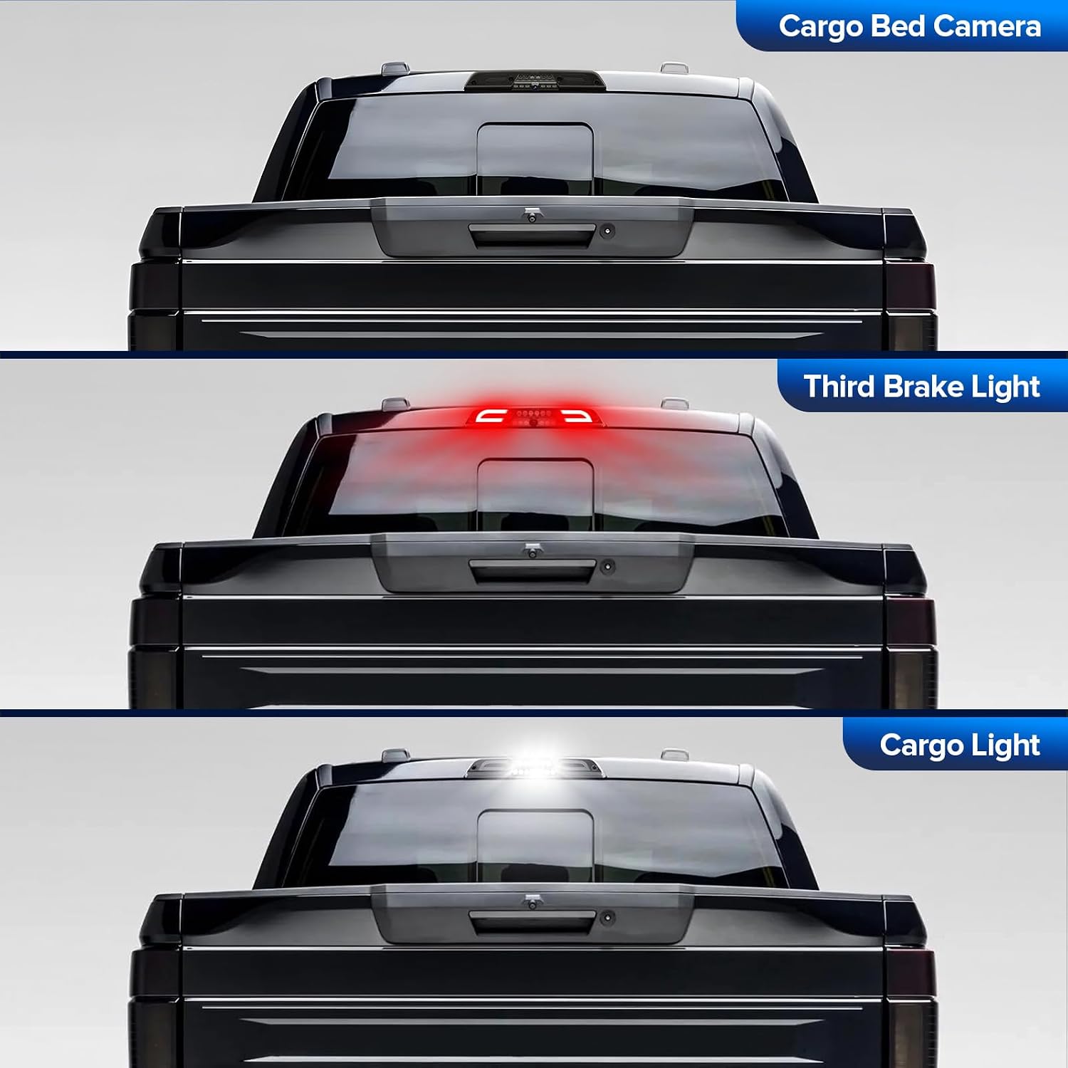 AutoLEDTech smoked LED 3rd brake light for Ford F-150/Super Duty, exterior vehicle lighting on Tampa Home & Garden Store