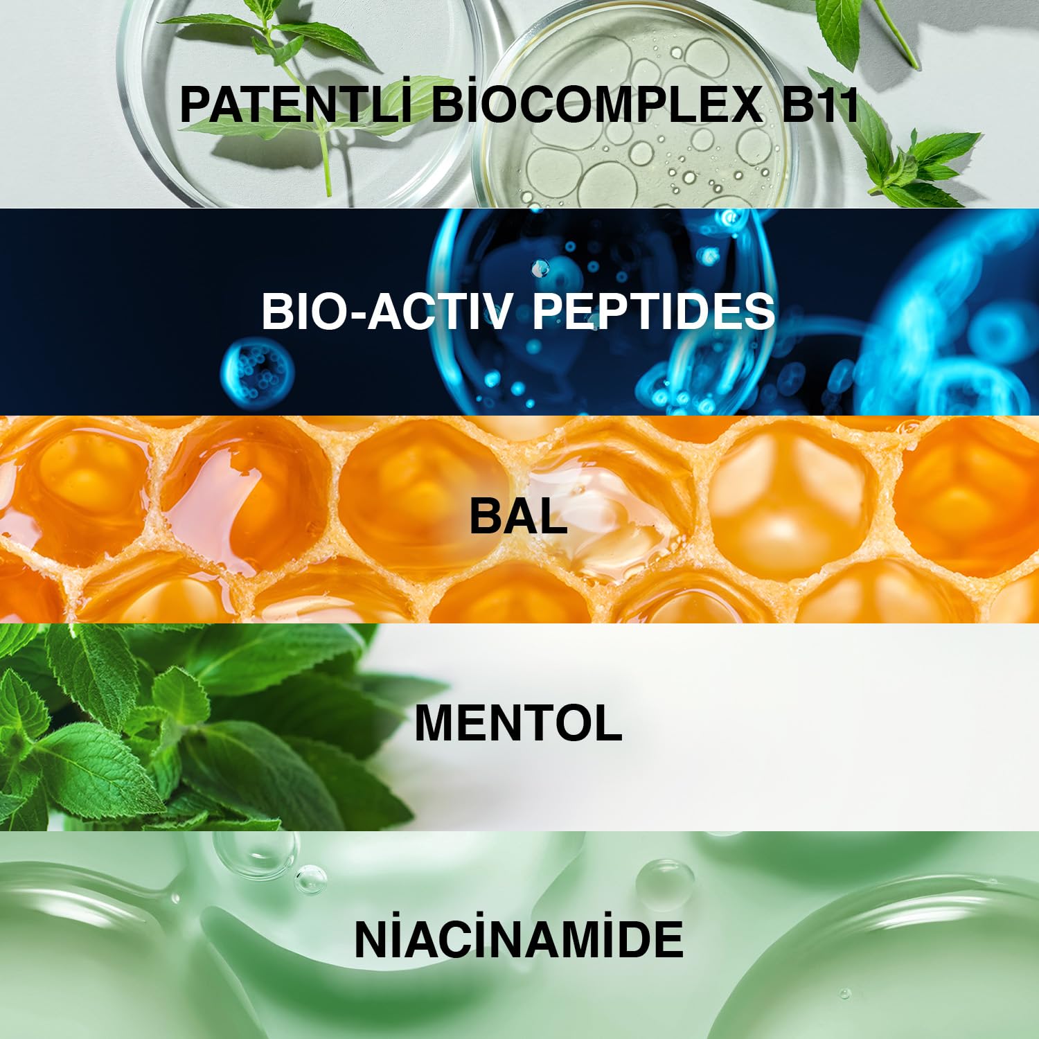 Hair oil Bioxcin Quantum Serum 15x6ml by Beauty Care Bag peptides niacinamide menthol on Tampa Home & Garden Store