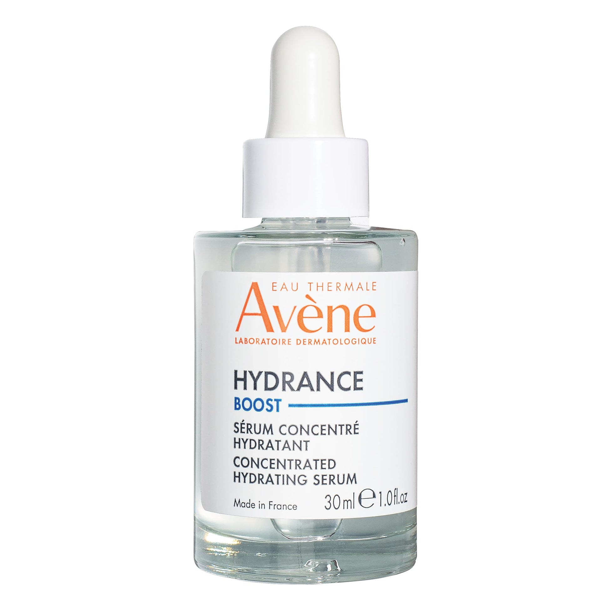 Avene Hydrance Boost Serum bottle white cap skincare serum on Tampa Home & Garden Store