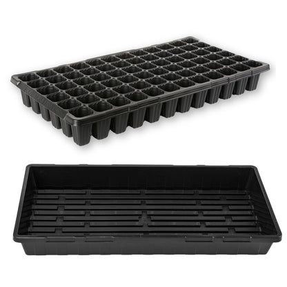 72 Cell Seed Tray Cell Plug Tray with Flat Tary - Tampa Home & Garden Store