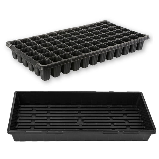 72 Cell Seed Tray Cell Plug Tray with Flat Tary - Tampa Home & Garden Store