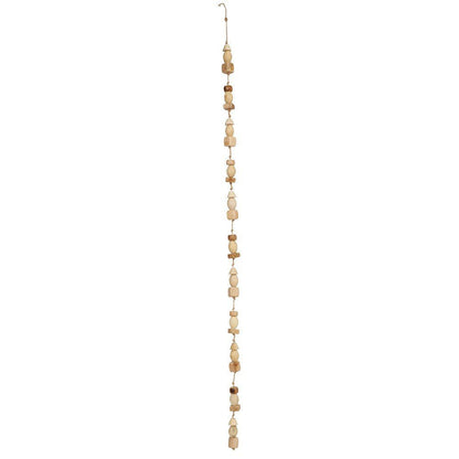 72" Mango Wood Bead Garland - Tampa Home & Garden Store