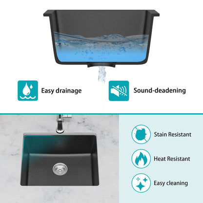 Premium Quartz Sink and Composite Design