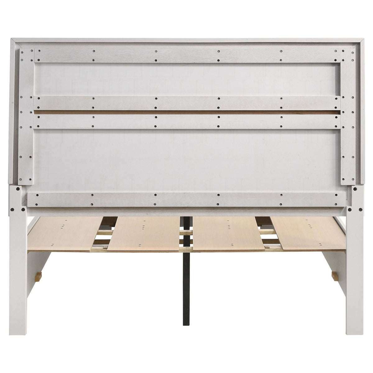 Urbana storage panel bed by HouseOfZazla; metal frame and slatted platform on Tampa Home & Garden Store