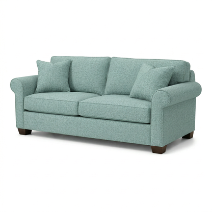 Irlanda Sofa and Hardwood Frame with Custom Fabric