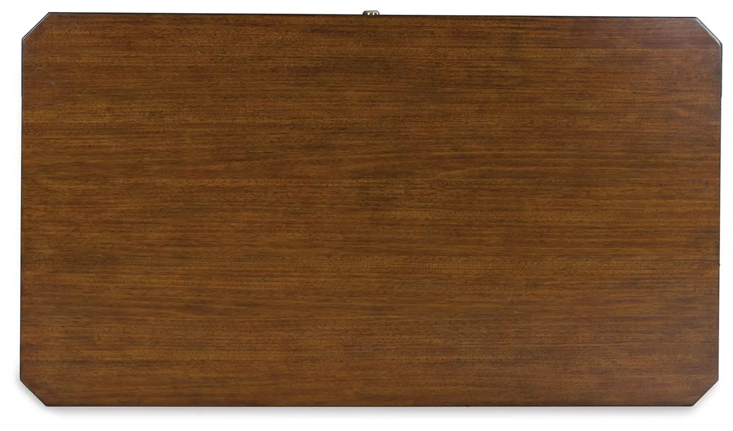 Trenmour Rectangular Cocktail Table Medium Brown