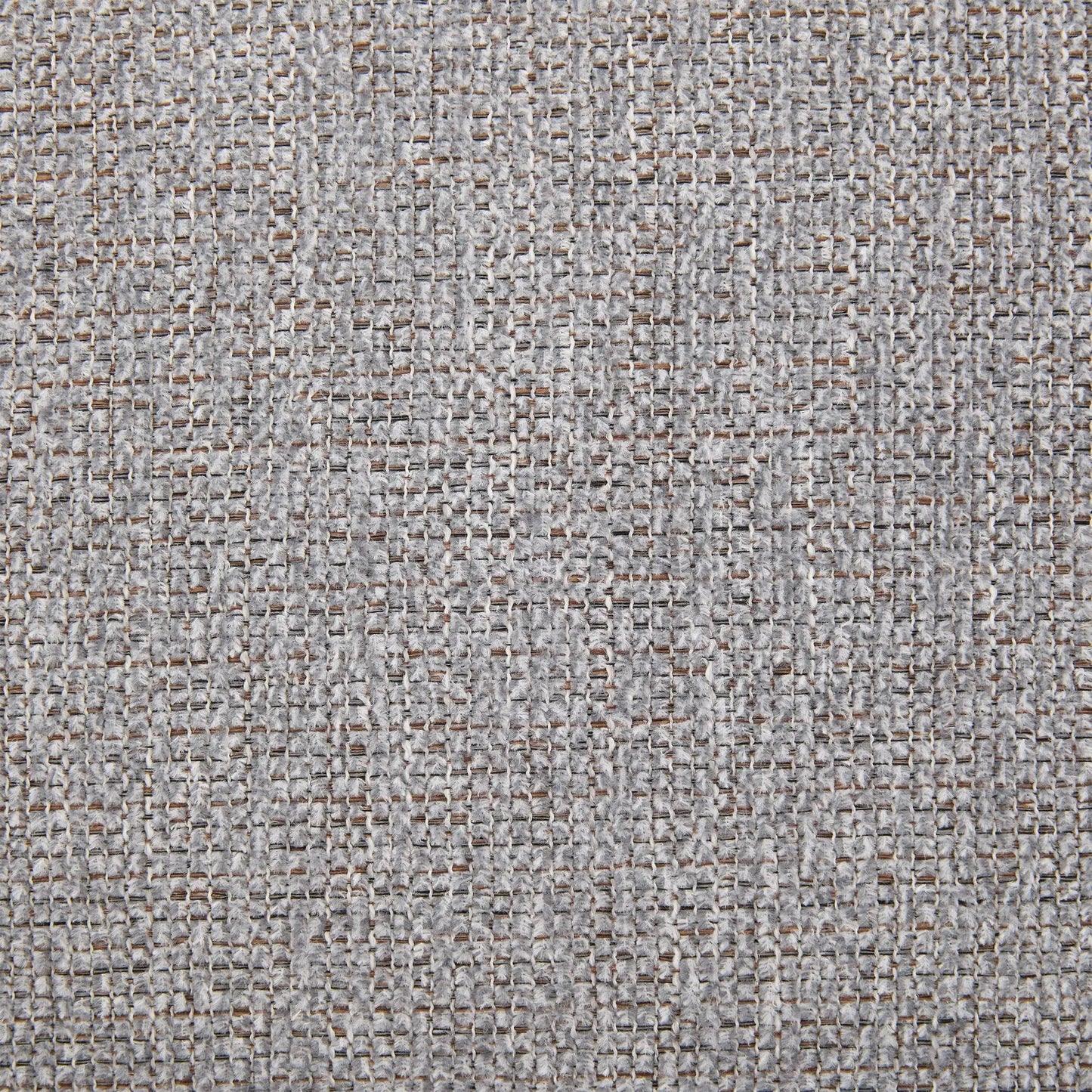 Sectional Sofa Modular U-Shaped With Ottoman & USB Ports gray woven upholstery texture close-up on Tampa Home & Garden Store