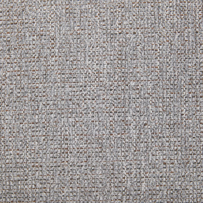 Sectional Sofa Modular U-Shaped With Ottoman & USB Ports gray woven upholstery texture close-up on Tampa Home & Garden Store
