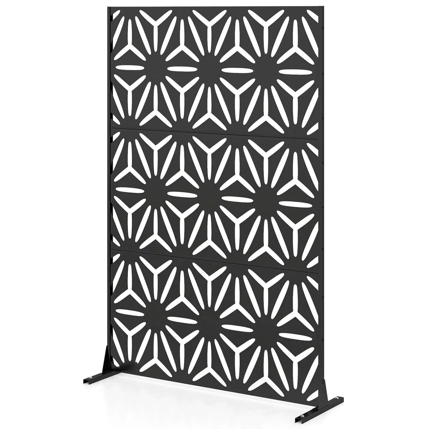 Metal Privacy Screen 72 Inch by 48 Inch Fence