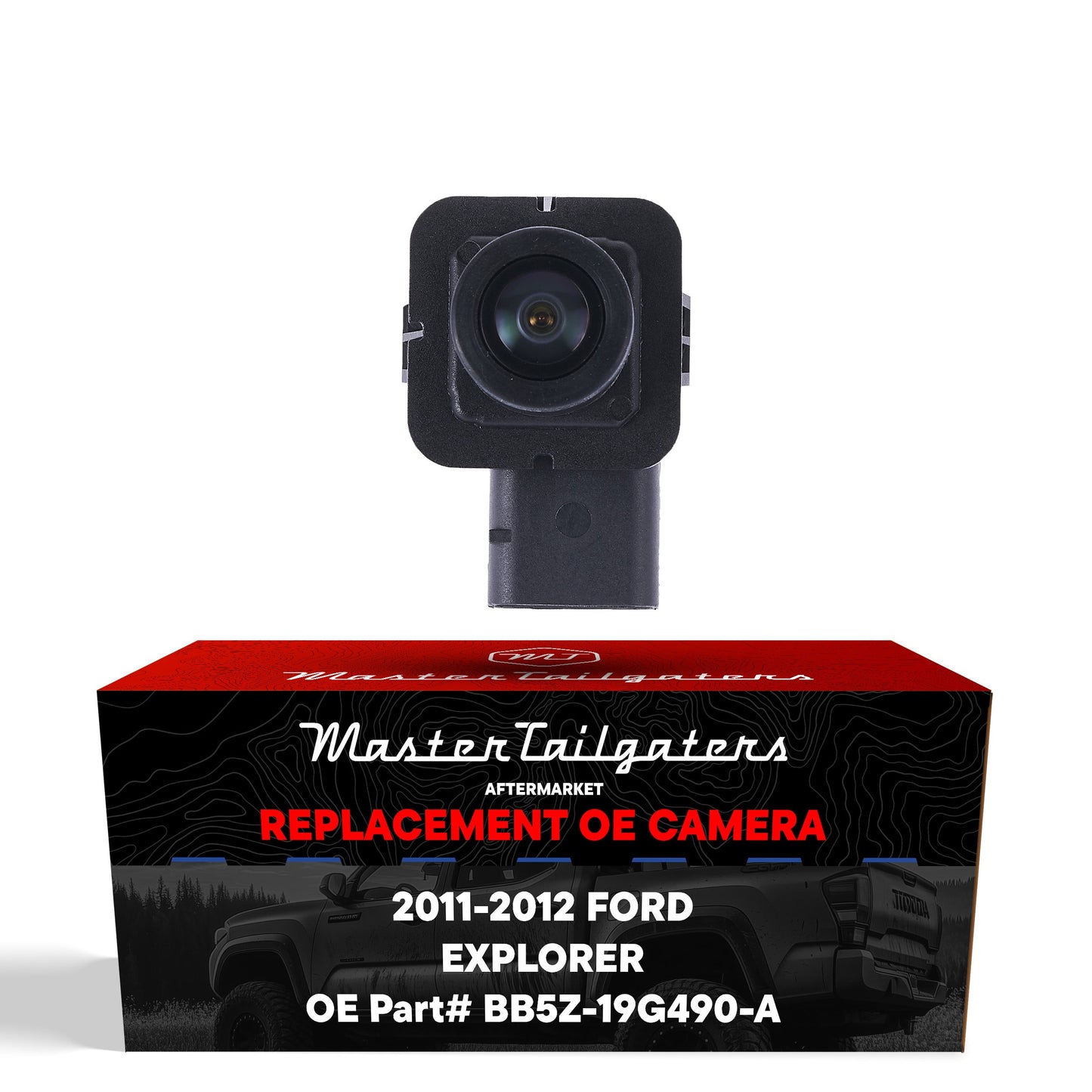 Backup camera Ford Explorer 2011-2012 BB5Z-19G490-A Master Tailgaters black housing on Tampa Home & Garden Store