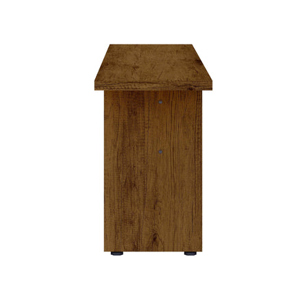 Nomad Dining Bench for 2, brown wood construction by HouseOfZazla, dining bench on Tampa Home & Garden Store