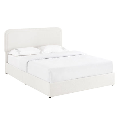 Liv Upholstered Storage Platform Bed with Drawers