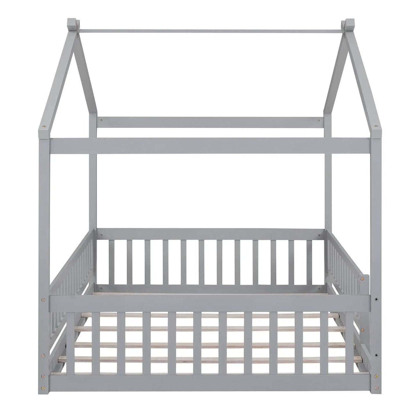 Bed House Bed Frame With Fence gray canopy bed by Unique Piece Furniture on Tampa Home & Garden Store