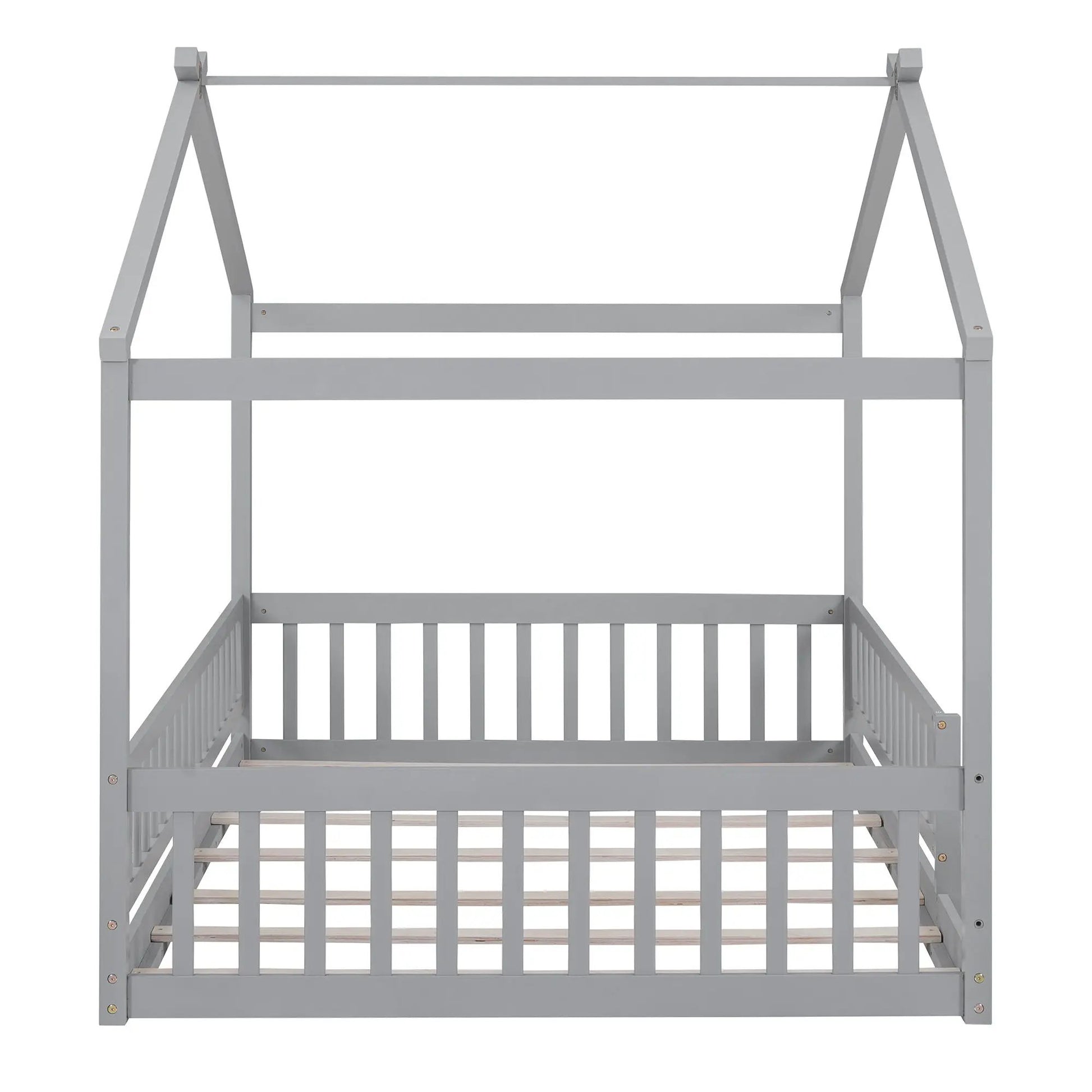 Bed House Bed Frame With Fence gray canopy bed by Unique Piece Furniture on Tampa Home & Garden Store