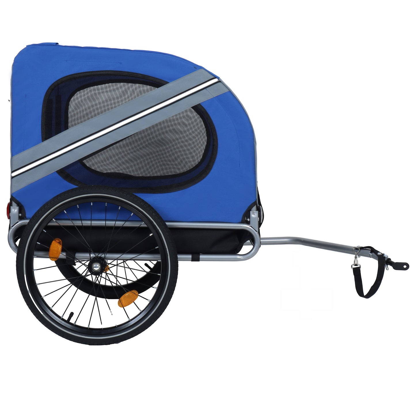 Large Folding Bike Trailer for Dogs all-terrain pet carrier with mesh window HouseOfZazla on Tampa Home & Garden Store