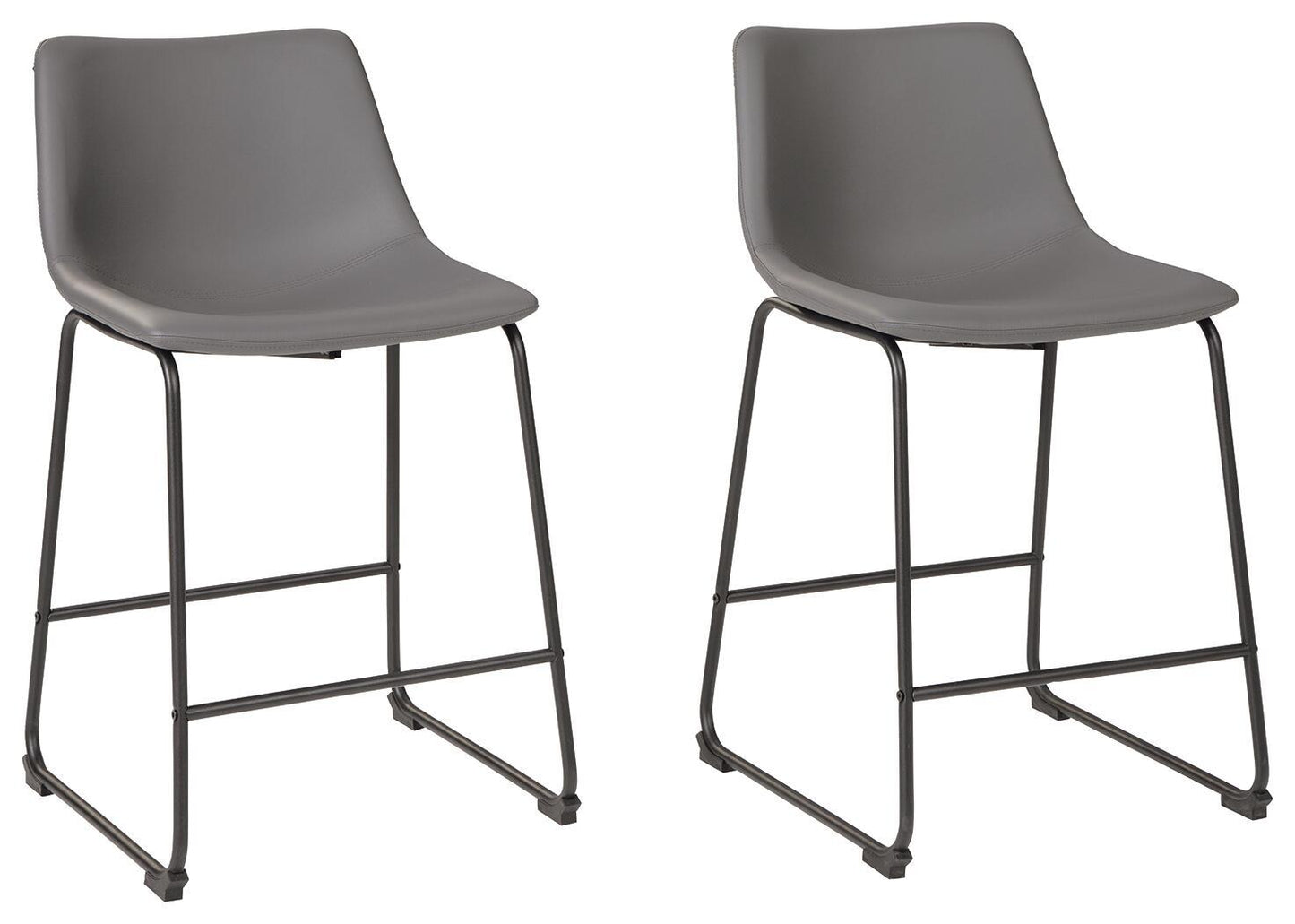 Centiar Upholstered Barstool Set of Two Dining