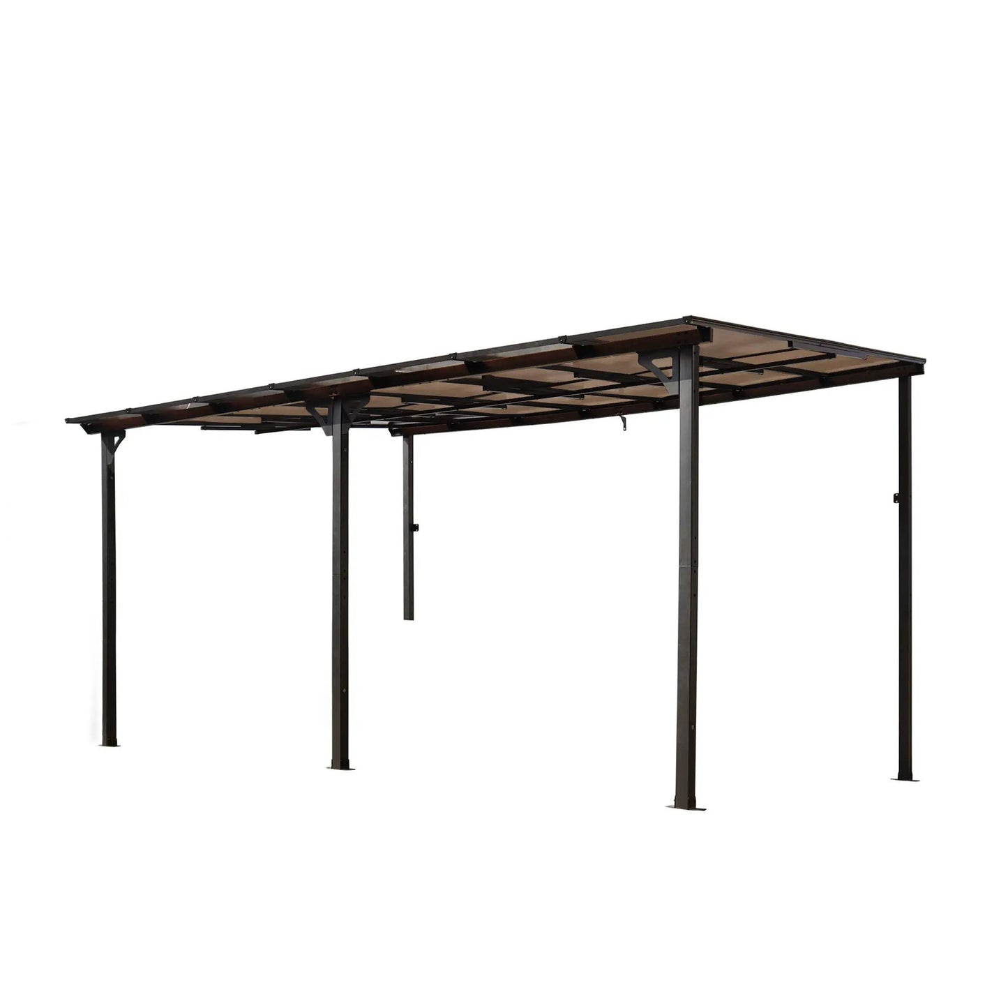 Wall Mounted Outdoor Pergola Gazebo Heavy Duty