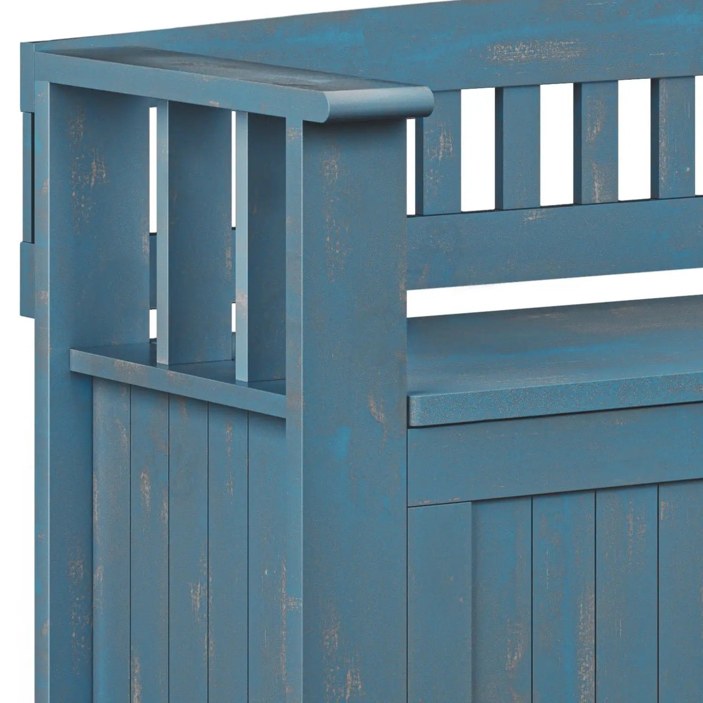 Acadian Entryway Storage Bench with Lift Lid