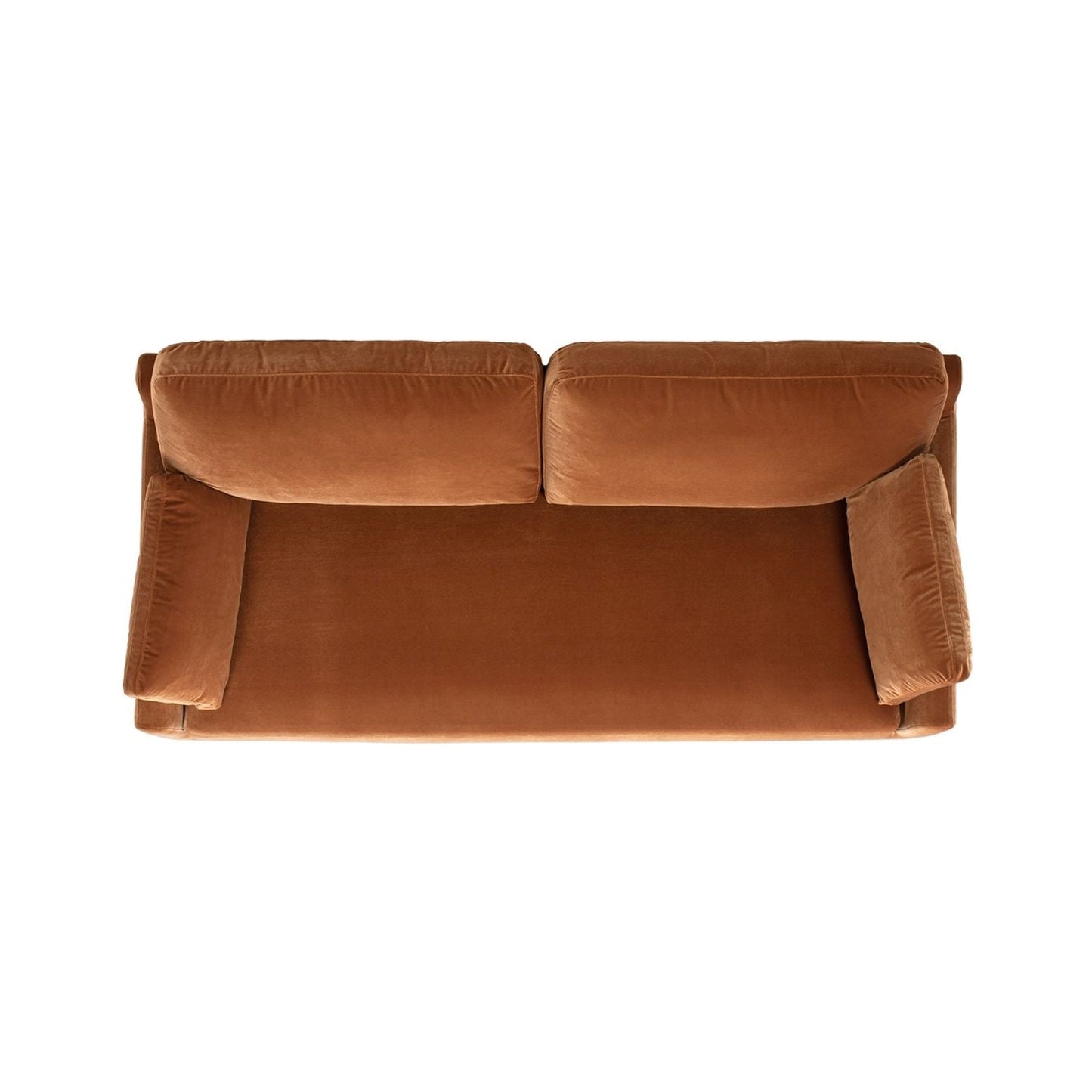 Pasadena Natural Rubberwood and Farmhouse Sofa