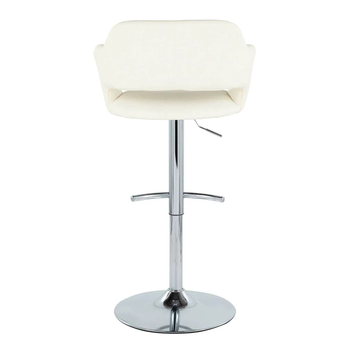 Margarite Contemporary Adjustable Barstool Swivel
